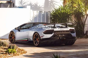 ชุดแต่งรอบคัน Forged Carbon Fiber Lamborghini HURACAN Performante Spider ทรง NOVITEC