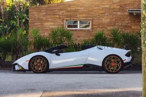 ชุดแต่งรอบคัน Forged Carbon Fiber Lamborghini HURACAN Performante Spider ทรง NOVITEC