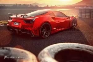 ชุดแต่งรอบคัน Carbon Fiber Ferrari 488 N-Largo ทรง NOVITEC