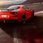 ชุดแต่งรอบคัน Carbon Fiber Ferrari 488 N-Largo ทรง NOVITEC