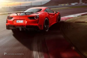 ชุดแต่งรอบคัน Carbon Fiber Ferrari 488 N-Largo ทรง NOVITEC