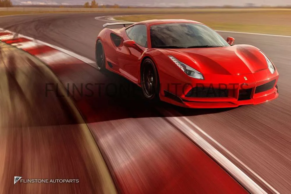 ชุดแต่งรอบคัน Carbon Fiber Ferrari 488 N-Largo ทรง NOVITEC