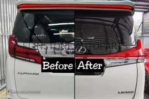 สปอยเลอร์หลังคา Toyota Alphard / Velfire 2015-2021