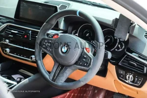พวงมาลัย Carbon Fiber สำหรับ BMW