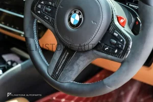 พวงมาลัย Carbon Fiber สำหรับ BMW