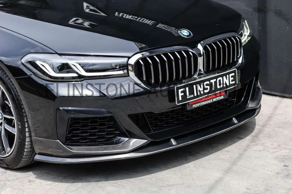 ลิ้นหน้า Carbon Fiber BMW G30 LCI ทรง M Performance