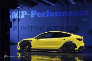 สเกิร์ตข้าง Carbon Fiber Tesla Model 3 ทรง IMP