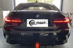 ดิฟฟิวเซอร์ BMW G20 ทรง GT พร้อมไฟ LED