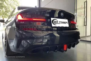 ดิฟฟิวเซอร์ BMW G20 ทรง GT พร้อมไฟ LED