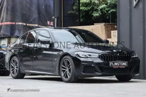 กระจังหน้า BMW G30 LCI เส้นคู่ สีดำเงา