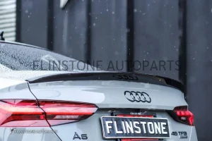 โลโก้ Audi ติดฝากระโปรงท้าย สีดำเงา ของแท้