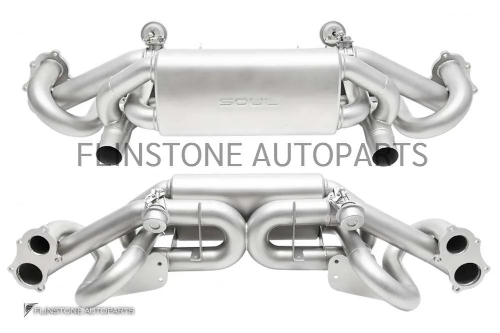 ชุดท่อ Soul performance สำหรับ Porsche 718 GT4 / Spyder / GTS (2020+)