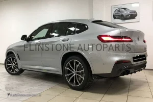 ดิฟฟิวเซอร์ Carbon Fiber BMW X4 G02 ทรง X4 M40 แบบ 4 ท่อ