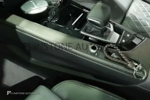 ชุดคอนโซลภายใน Carbon Fiber Audi A5 แบบด้าน