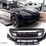 ดิฟฟิวเซอร์ Carbon Fiber Porsche Cayenne ทรง CMST