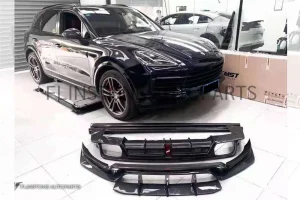 ดิฟฟิวเซอร์ Carbon Fiber Porsche Cayenne ทรง CMST