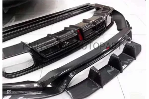 ลิ้นหน้า Carbon Fiber Porsche Cayenne ทรง CMST