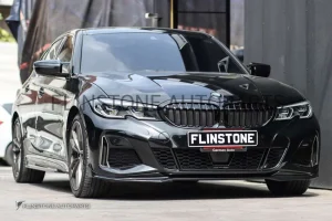 ลิ้นหน้า BMW G20 ทรง M performance สีดำเงา