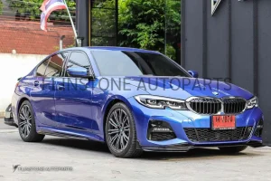 ลิ้นหน้า BMW G20 ทรง M performance สีดำเงา