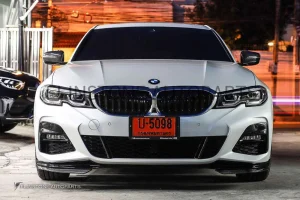 ลิ้นหน้า Carbon Fiber BMW G20 ทรง M Performance