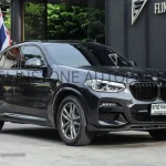 กระจังหน้า BMW G01 X3/G02 X4 เส้นคู่ สีดำเงา