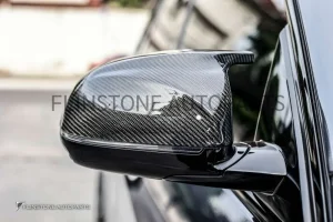 กระจกมองข้าง Carbon Fiber BMW รุ่น G01 X3/G02 X4/G05 X5 มีเขา แบบหุ้ม 1คู่