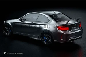สปอยเลอร์ Carbon Fiber BMW F87 M2 ทรง Zacoe