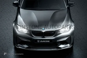 ลิ้นหน้า Carbon Fiber BMW F87 M2 ทรง Zacoe