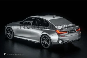 สเกิร์ตข้าง Carbon Fiber BMW G20 ทรง Zacoe
