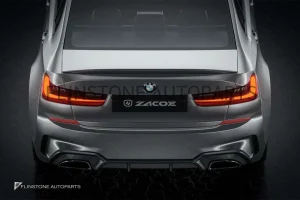 สปอยเลอร์ Carbon Fiber BMW G20 ทรง Zacoe