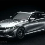 ลิ้นหน้า Carbon Fiber BMW G20 ทรง Zacoe
