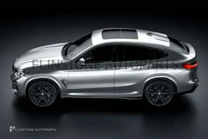 สเกิร์ตข้าง Carbon Fiber BMW X4 G02 ทรง Zacoe