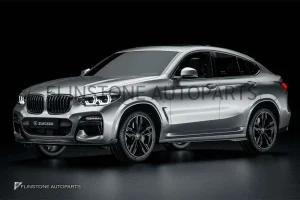สเกิร์ตข้าง Carbon Fiber BMW X4 G02 ทรง Zacoe