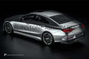 สเกิร์ตข้างตัวต่อ Carbon Fiber C257 CLS-Class ทรง Zacoe