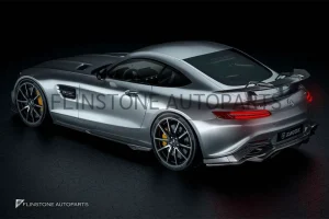 สปอยเลอร์ Carbon Fiber W190 AMG GT ทรง Zacoe