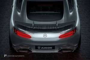 สปอยเลอร์ Carbon Fiber W190 AMG GT ทรง Zacoe