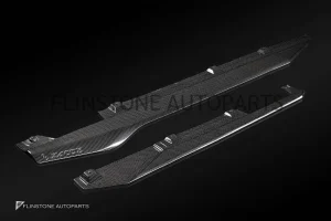 สเกิร์ตข้าง Carbon Fiber W190 AMG GT ทรง Zacoe