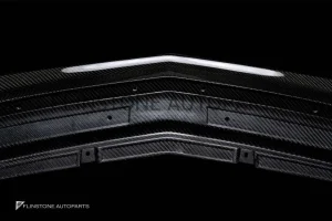 ลิ้นหน้า Carbon Fiber W190 AMG GT ทรง Zacoe