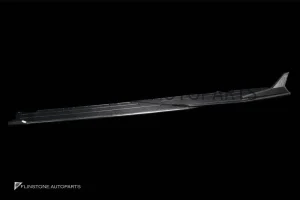 สเกิร์ตข้าง Carbon Fiber Lamborghini HURACAN LP610-4 ทรง Zacoe