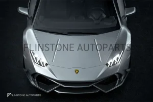 ลิ้นหน้า Carbon Fiber Lamborghini HURACAN LP610-4 ทรง Zacoe