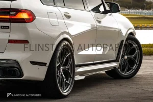 สเกิร์ตข้าง Carbon Fiber BMW G07 X7 ทรง Zacoe
