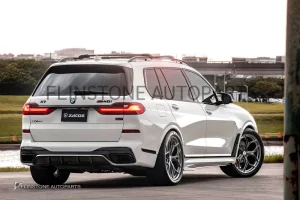 สเกิร์ตข้าง Carbon Fiber BMW G07 X7 ทรง Zacoe