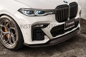 ลิ้นหน้า Carbon Fbier BMW G07 X7 ทรง Zacoe
