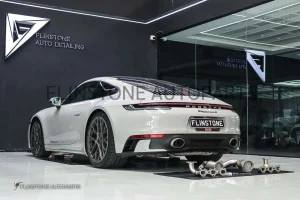 ชุดท่อ Linkpipe IPE exhaust สำหรับ Porsche 992 Carrera