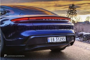 สปอยเลอร์ Carbon Fiber Porsche Taycan ทรง Zyrus