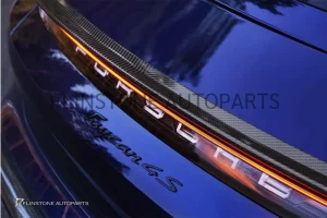 สปอยเลอร์ Carbon Fiber Porsche Taycan ทรง Zyrus