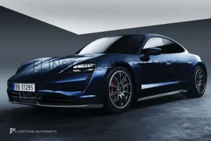 สเกิร์ตข้าง Carbon Fiber Porsche Taycan ทรง Zyrus