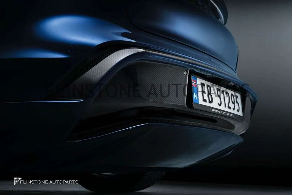 ดิฟฟิวเซอร์ Carbon Fiber Porsche Taycan ทรง Zyrus
