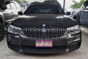กระจังหน้า BMW G30 Diamond ขอบโครเมี่ยม