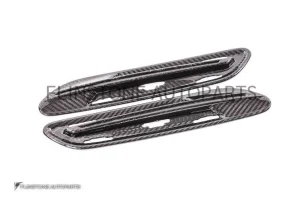 คิ้วแก้มหน้า Carbon Fiber C290 AMG GT63 ทรงเดิม